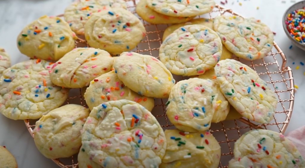 oreo sprinkles cake mix cookies recipe