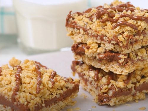 healthy peanut butter oatmeal bars recipe
