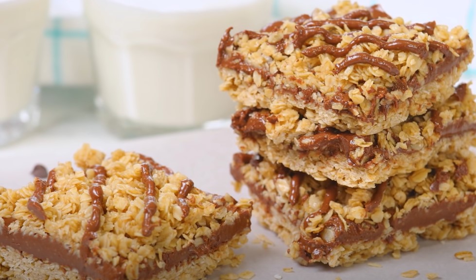 healthy peanut butter oatmeal bars recipe