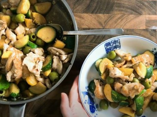 chicken zucchini stir fry recipe