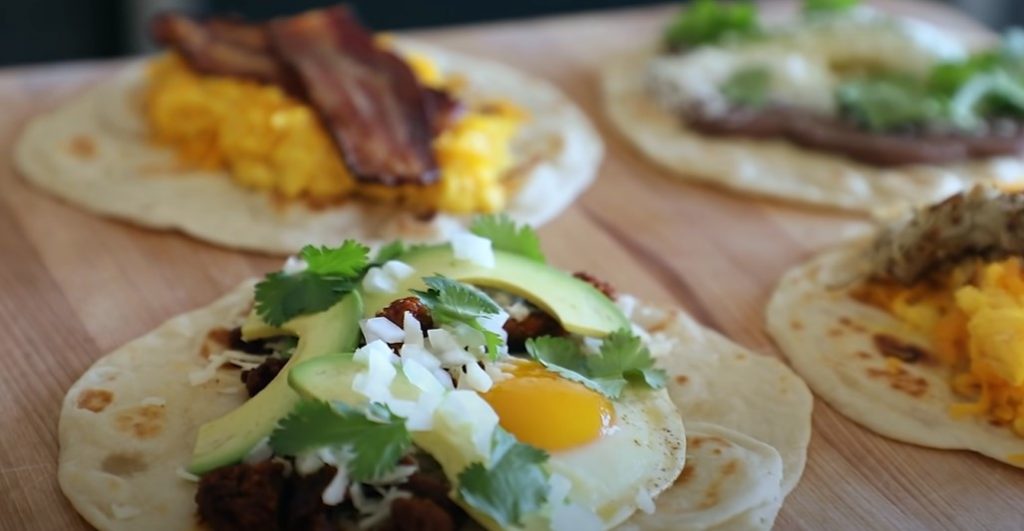 veggie breakfast tacos recipe