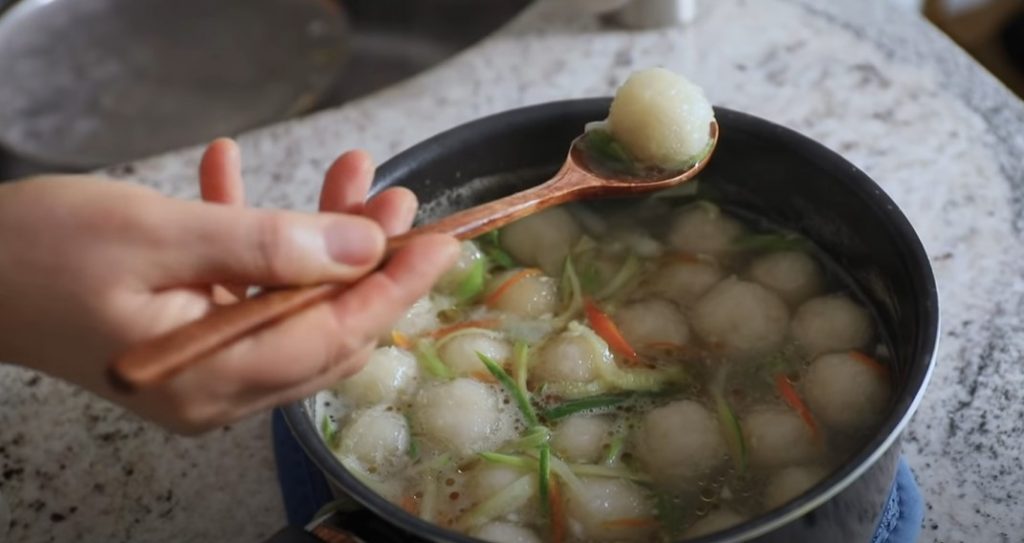 turkey soup with potato dumplings recipe