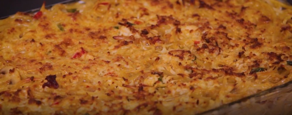 baked chicken spaghetti recipe