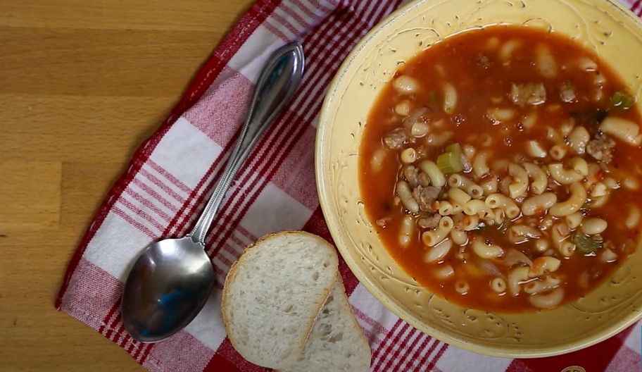 pasta e fagioli with sausage recipe