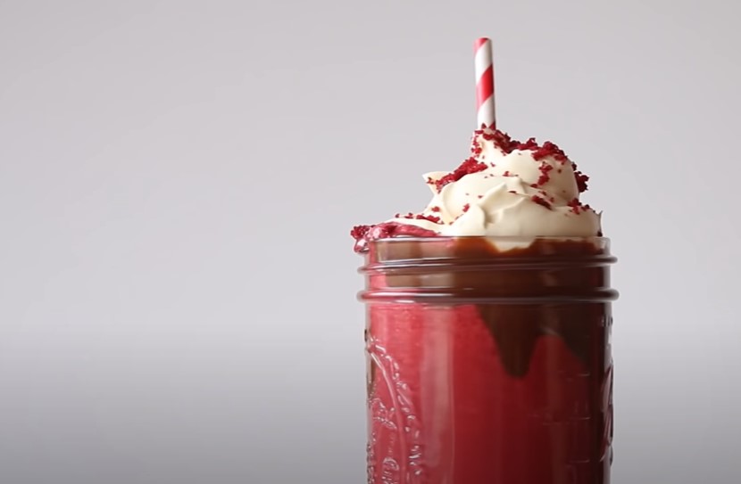 red velvet milkshake recipe