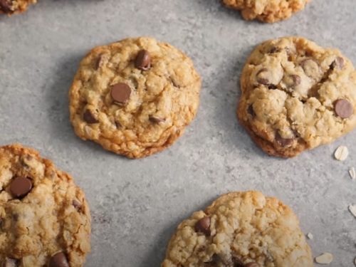 rolled oatmeal chocolate chip cookies recipe