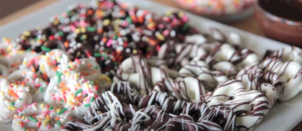 chewy chocolate covered pretzel cookies recipe