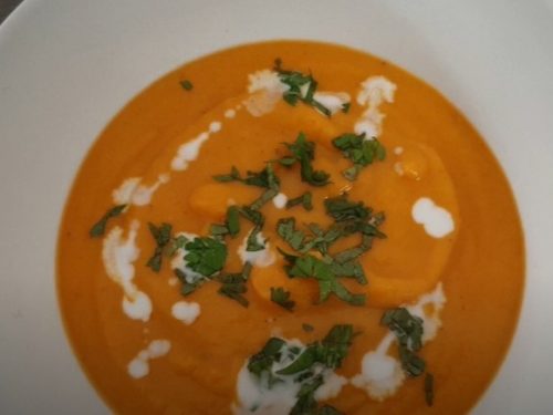 butternut squash & sweet potato soup recipe