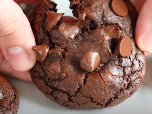 mounded chocolate cookies recipe