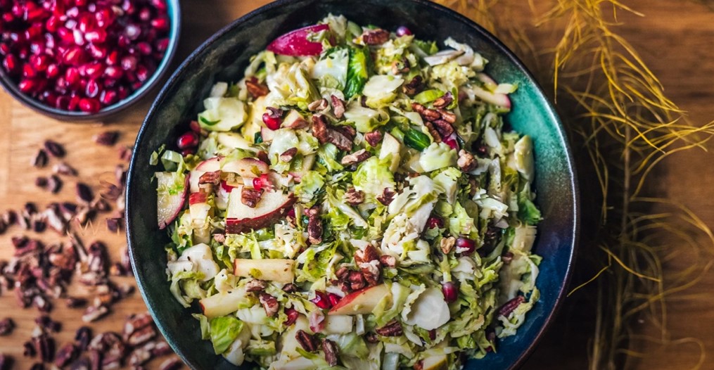 pomegranate pecan brussels sprouts recipe