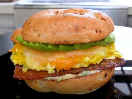 egg and bacon sandwich recipe