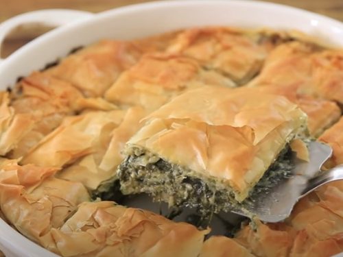 mini greek spinach pies recipe