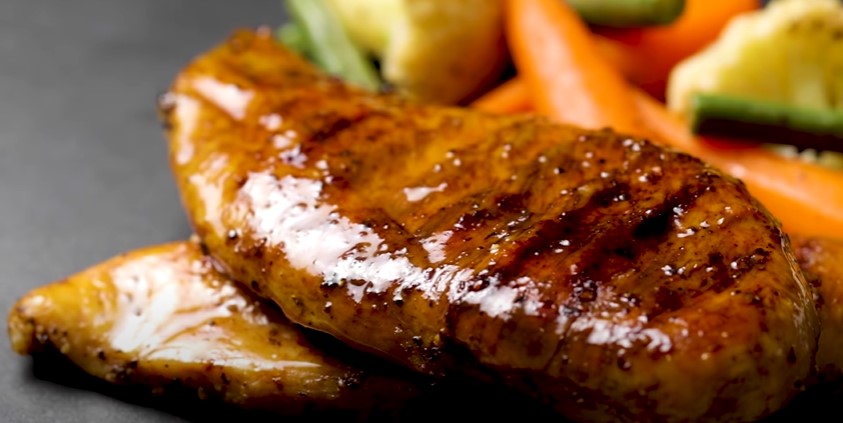 grilled chicken breasts with grapefruit glaze recipe