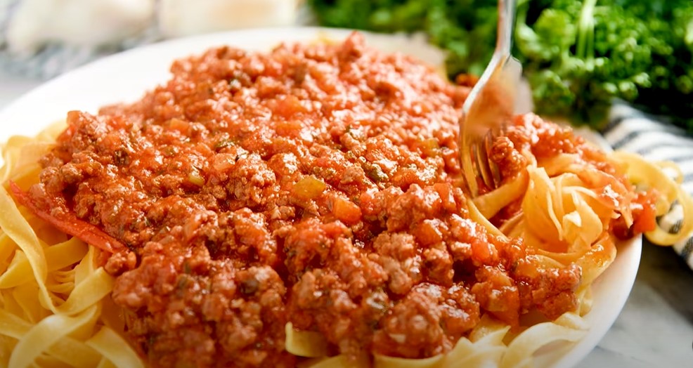 homemade bolognese sauce recipe