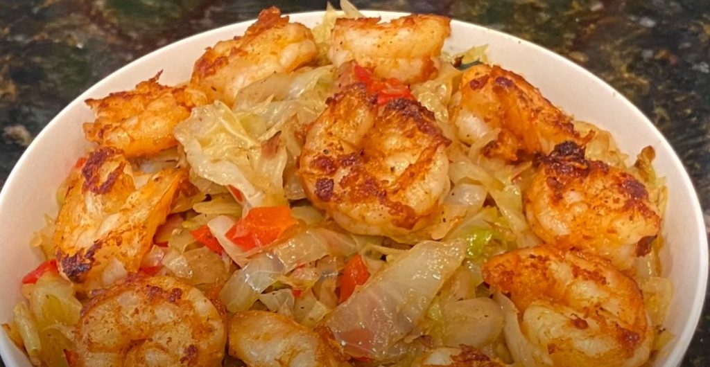 asian shrimp and cabbage salad recipe