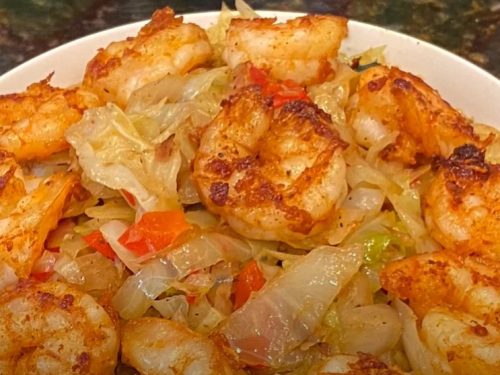asian shrimp and cabbage salad recipe