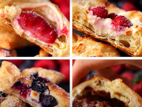 strawberry cream cheese breakfast pastries recipe