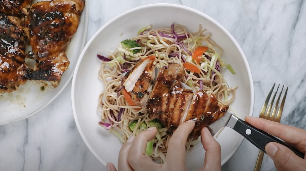 asian-inspired bbq chicken recipe