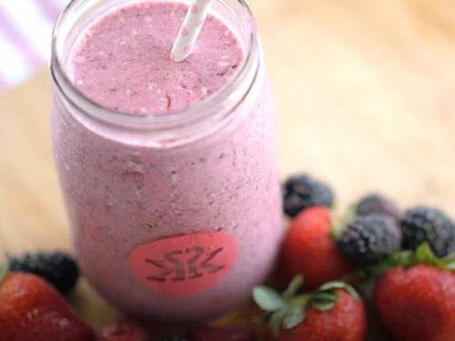 healthy berry smoothie recipe