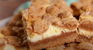 snickerdoodle bars recipe