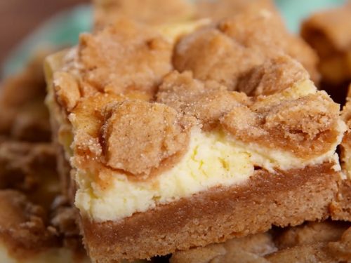 snickerdoodle bars recipe