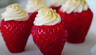 Cheesecake Strawberries Recipe