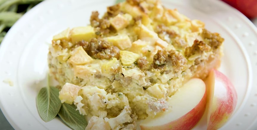 Apple Sausage Breakfast Casserole Recipe