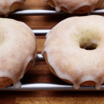 baked vanilla bean doughnuts recipe