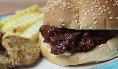 bbq grape sloppy joes recipe