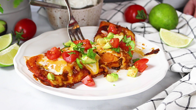 black bean sweet potato enchiladas recipe