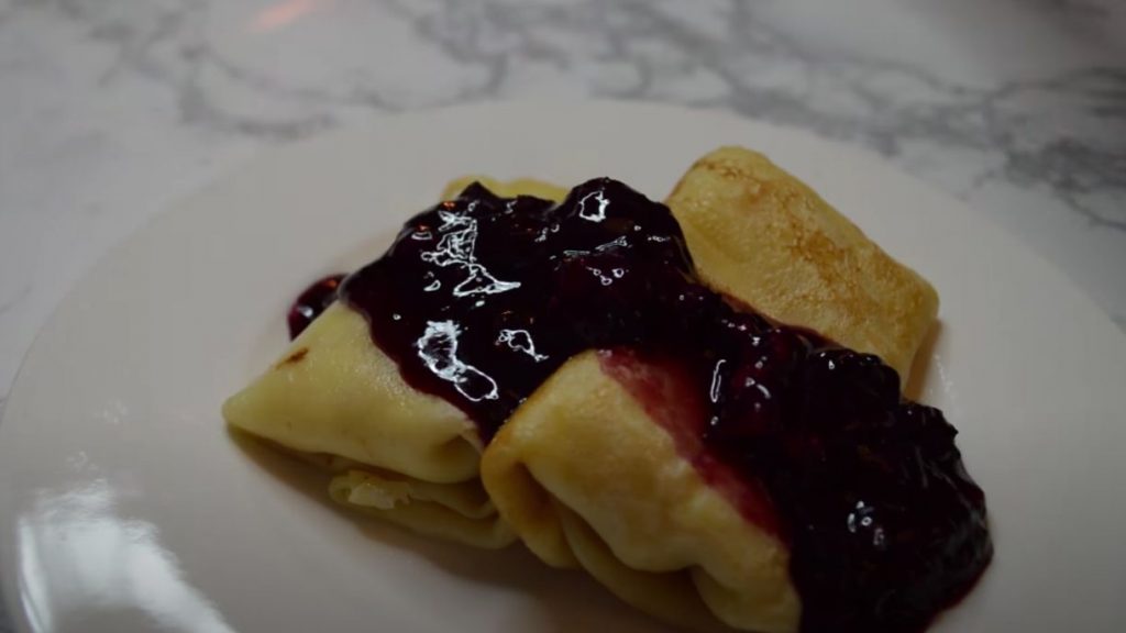 Blueberry Blintzes Recipe