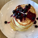 blueberry lemon yogurt pancakes recipe