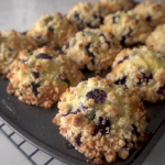 blueberry muffins with streusel topping recipe