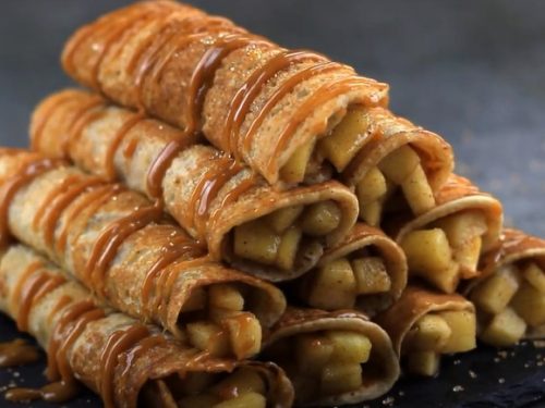 Buckwheat Crepes with Caramelized Apple Recipe