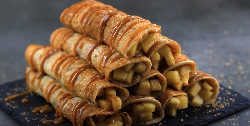 Buckwheat Crepes with Caramelized Apple Recipe