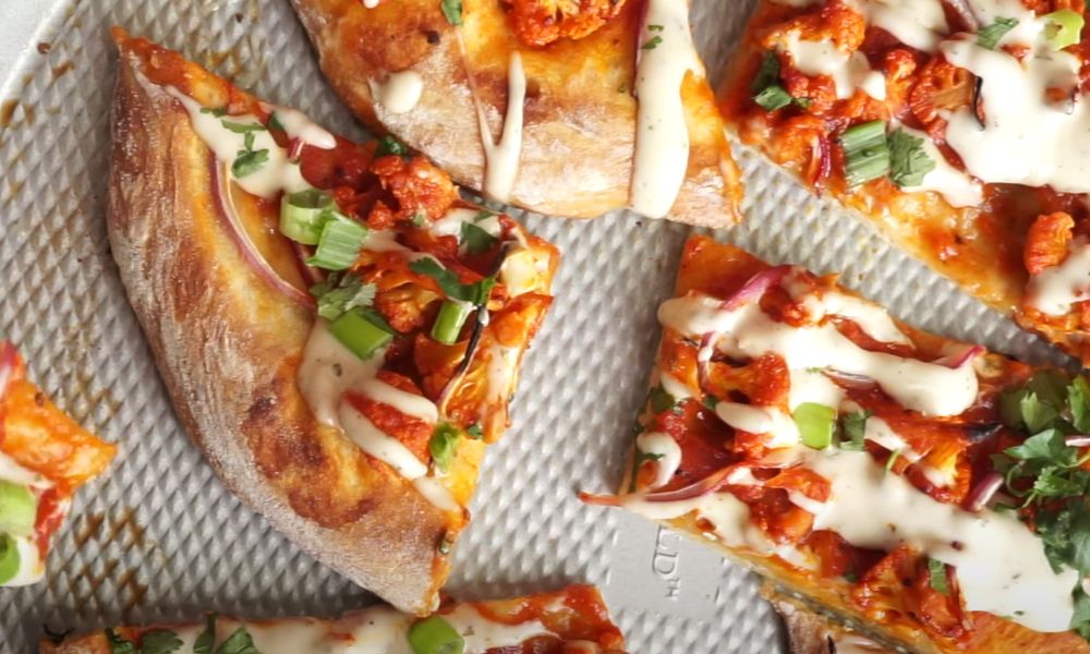 Buffalo Cauliflower Pizza Recipe