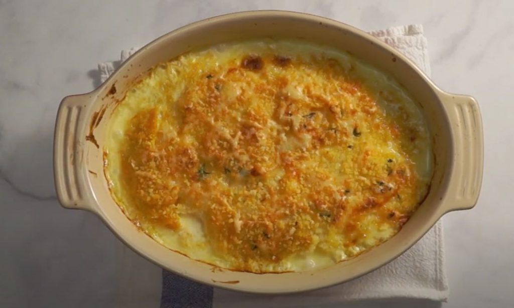 Butternut Squash-Polenta Gratin Recipe