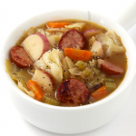 cabbage, sausage, and potato soup recipe