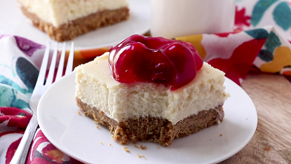 cherry cheesecake bars recipe