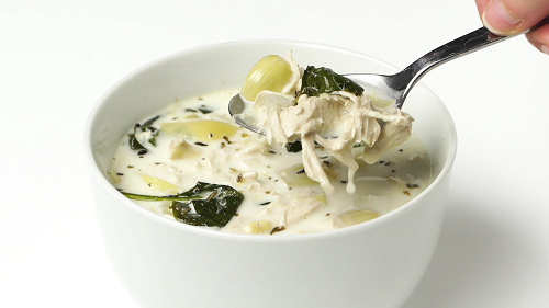 chicken florentine soup recipe