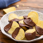 chocolate covered potato chips recipe