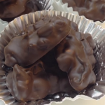 chocolate raisin clusters recipe