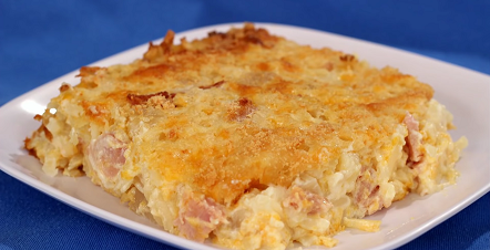 christmas hash brown potato bake recipe