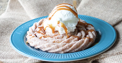 churro funnel cake recipe