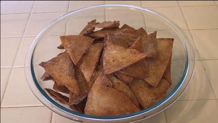 Fried Flour Tortilla Chips Recipe