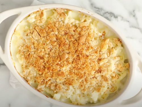 Creamy Cauliflower Gratin with Whole Wheat Crumbs Recipe