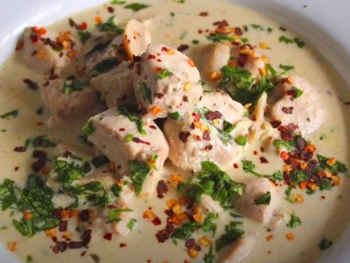 creamy chicken stew recipe