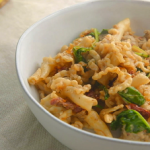 creamy kale and turkey sausage pasta with sun dried tomatoes recipe