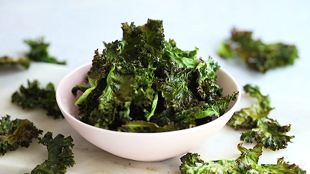 crispy kale chips with lemon and parmesan recipe