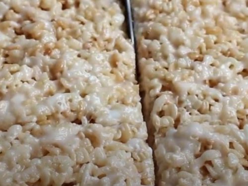 crispy rice squares recipe